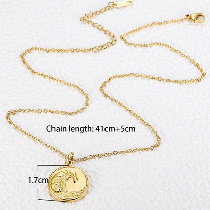 titanium steel necklace